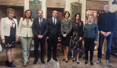 20 March 2023 The National Assembly Speaker in visit to the Parliament of Georgia